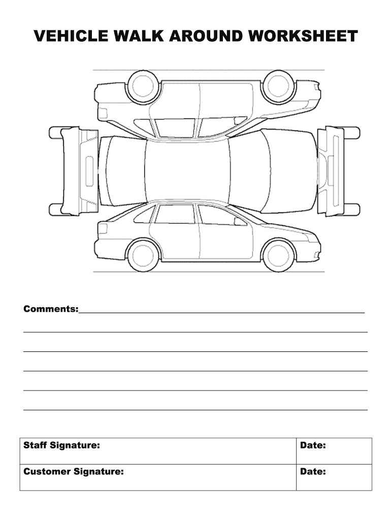 free printable vehicle inspection form