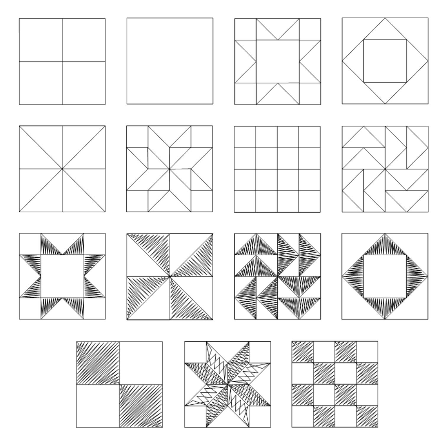 free printable quilting stencils