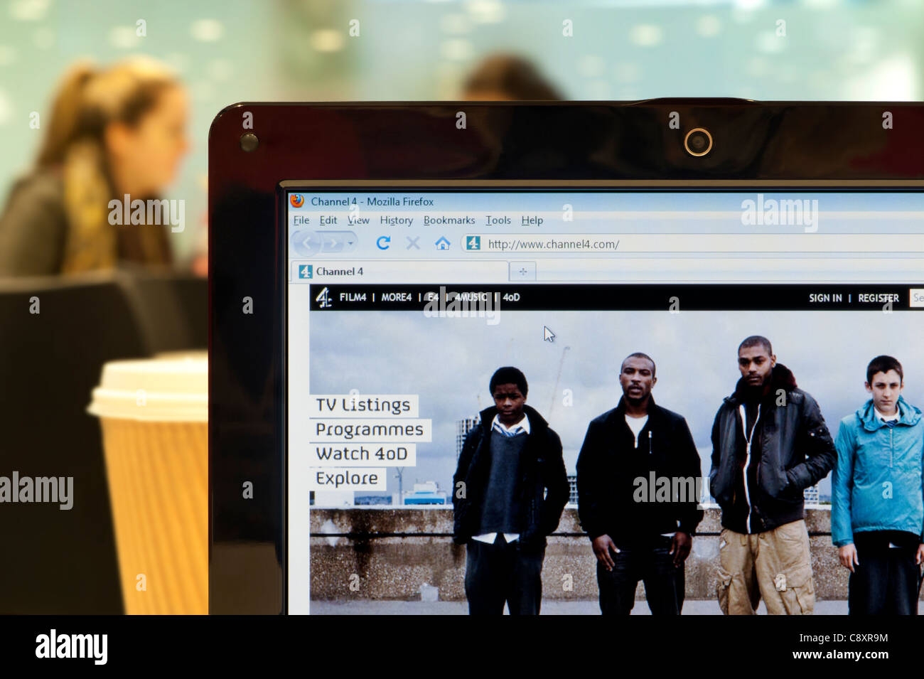 Channel 4 Logo Television Screen Hi res Stock Photography And Images Alamy