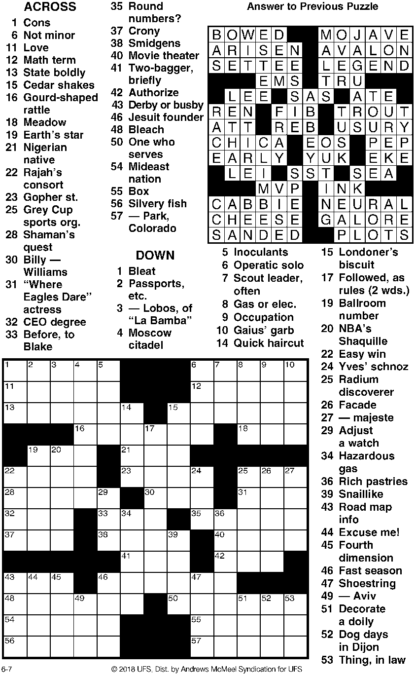 sunday herald crossword sunday herald crossword