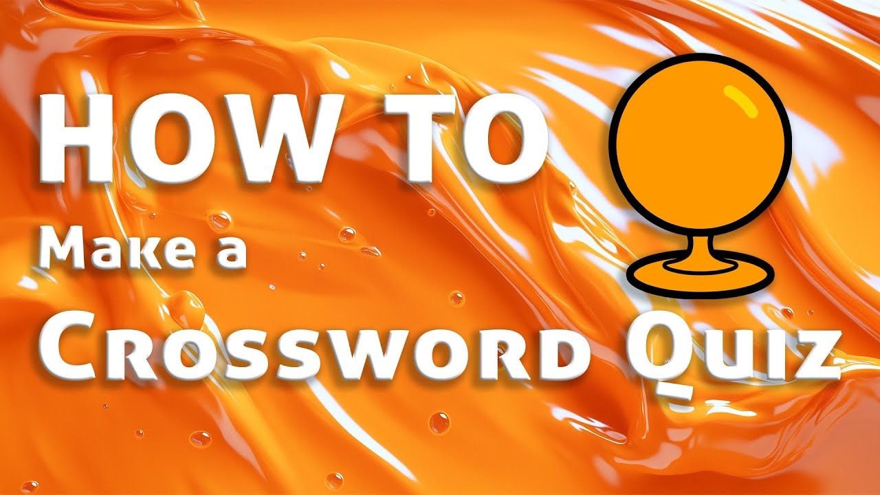 How To Create A Crossword Quiz On Sporcle YouTube