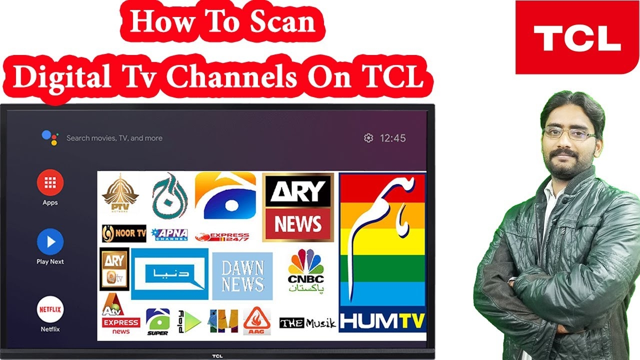 How To Scan Digital Tv Channels On TCL Led TCL Smart Tv Tuning Big Confusion YouTube