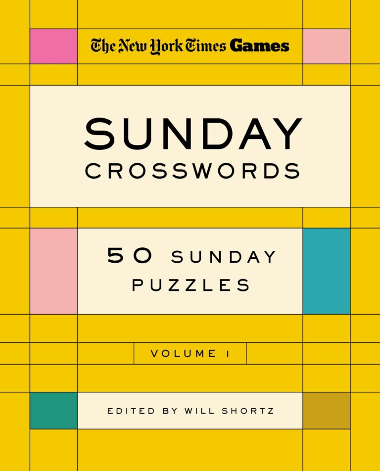 New York Times Games Sunday Crosswords Volume 1 50 Sunday Puzzles