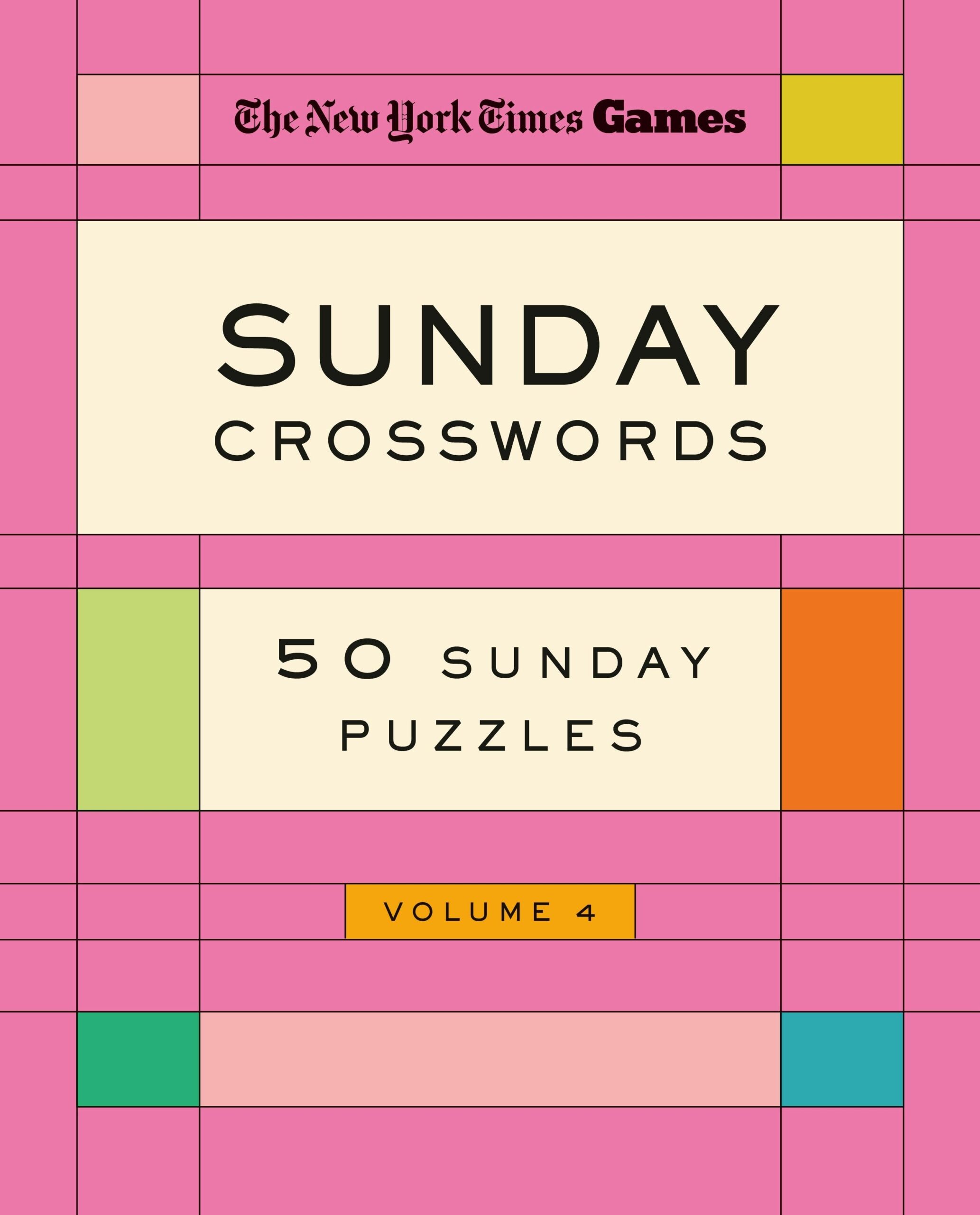 New York Times Games Sunday Crosswords Volume 4