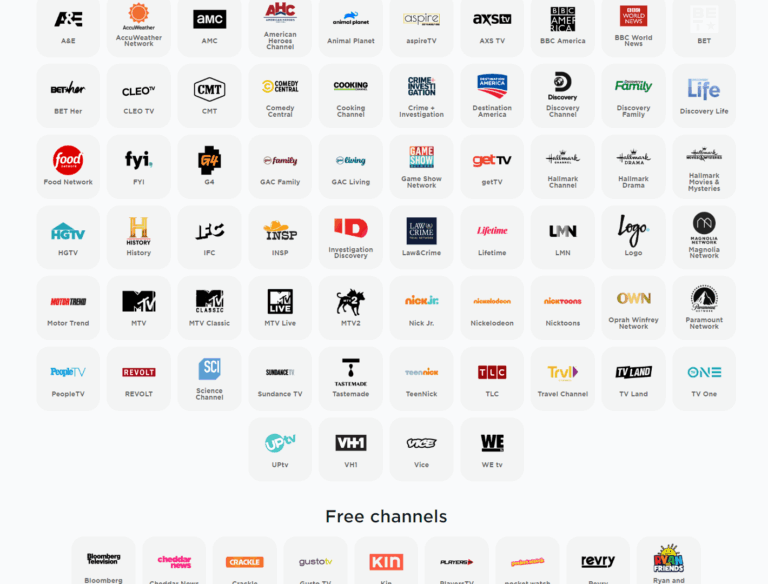 Philo Streaming Service Channel Lineup News Channels On Philo Philo Tv Channel Line Up Samsung Curved