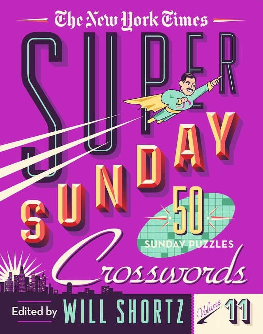 The New York Times Super Sunday Crosswords Volume 11 50 Sunday Puzzles Spiral Bound Walmart