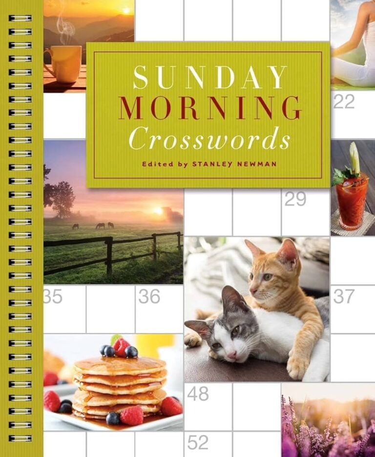 Amazon Sunday Morning Crosswords Sunday Crosswords 9781454921110 Newman Stanley Books