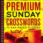 Amazon The Wall Street Journal Premium Sunday Crosswords 72 AAA Rated Puzzles Wall Street Journal Crosswords 4 9781454929543 Shenk Mike Books