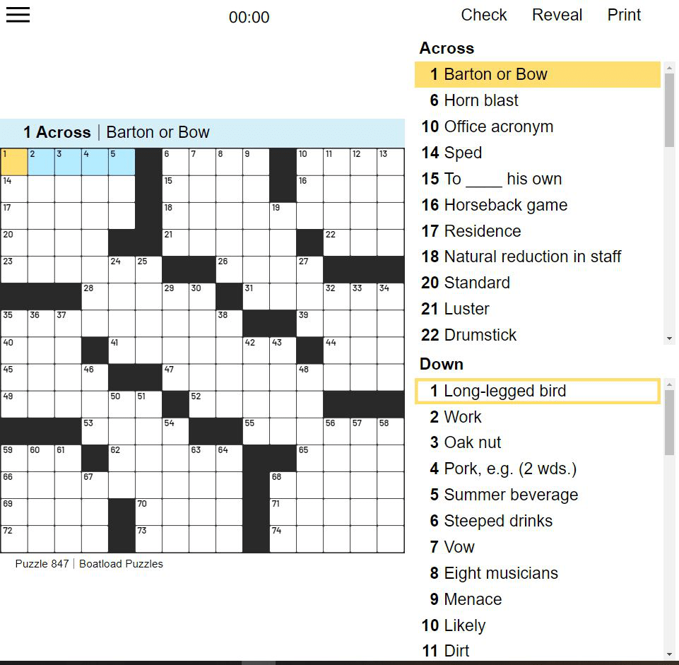 Crosswords And Puzzles The Independent Play Daily Crossword