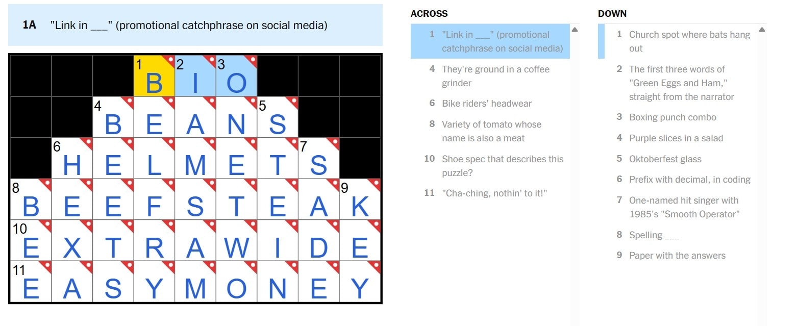 sunday mini crossword answers sunday mini crossword answers