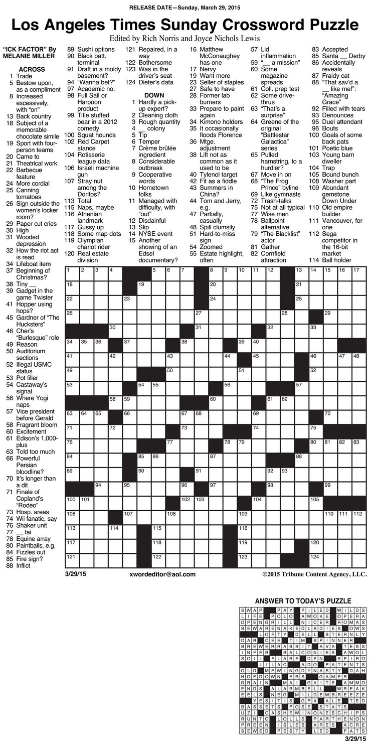 Free Usa Today Printable Crossword Puzzles 2015 Download Free Usa Today Printable Crossword Puzzles 2015 Png Images Free Worksheets On Clipart Library