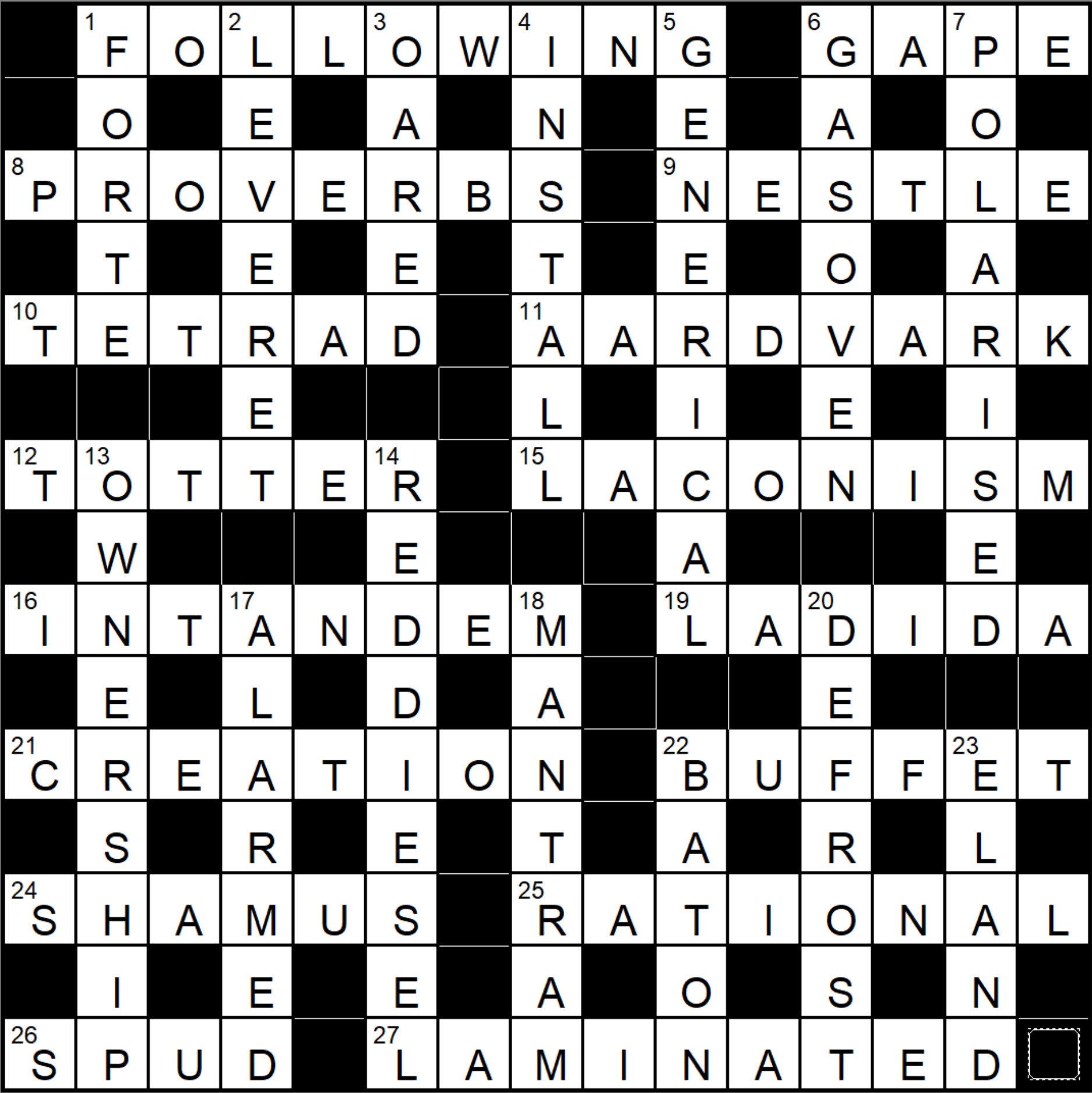 Independent 11868 Eccles Fifteensquared