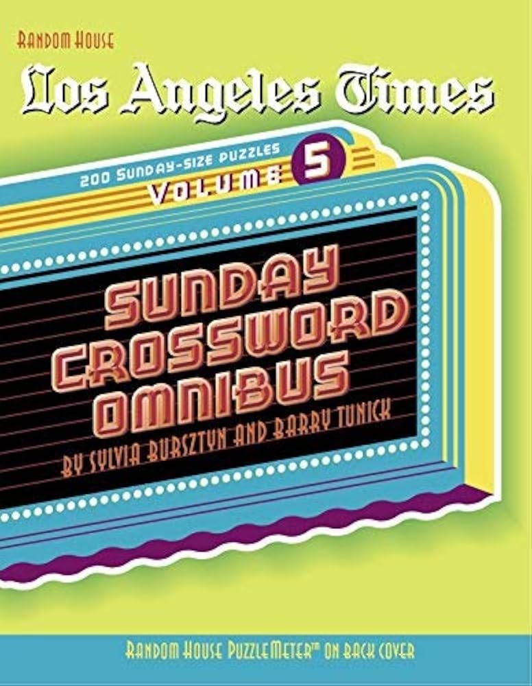 la times sunday crossword puzzles