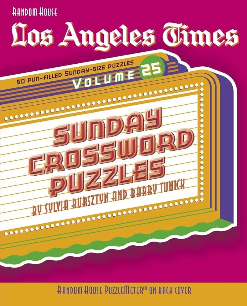 sunday los angeles times crossword answers