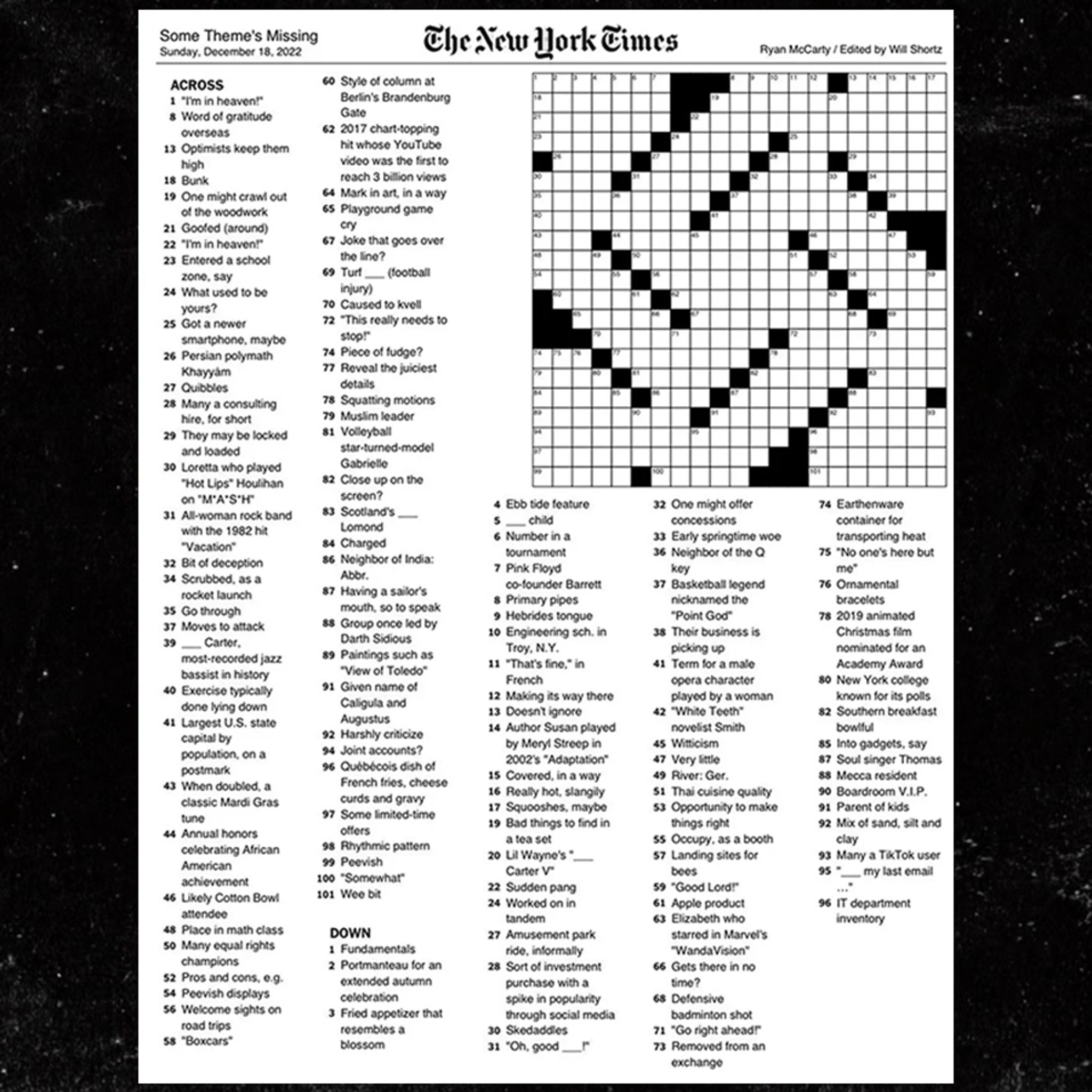 New York Times Dragged After Crossword s Swastika Shape During Hanukkah