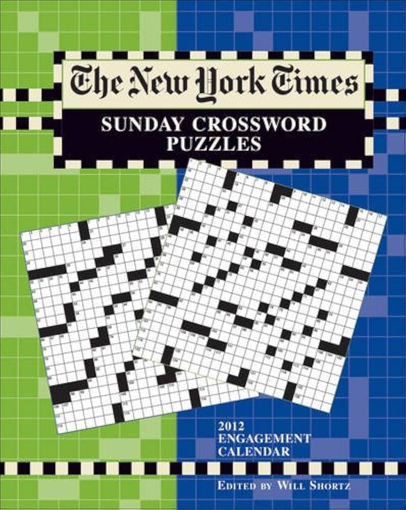 New York Times Sunday Crosswords 2012 Calendar Shortz Will Odeh Stephanie 9780764956768 Amazon Books