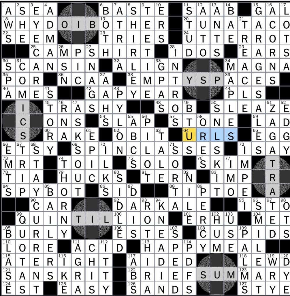Crossword