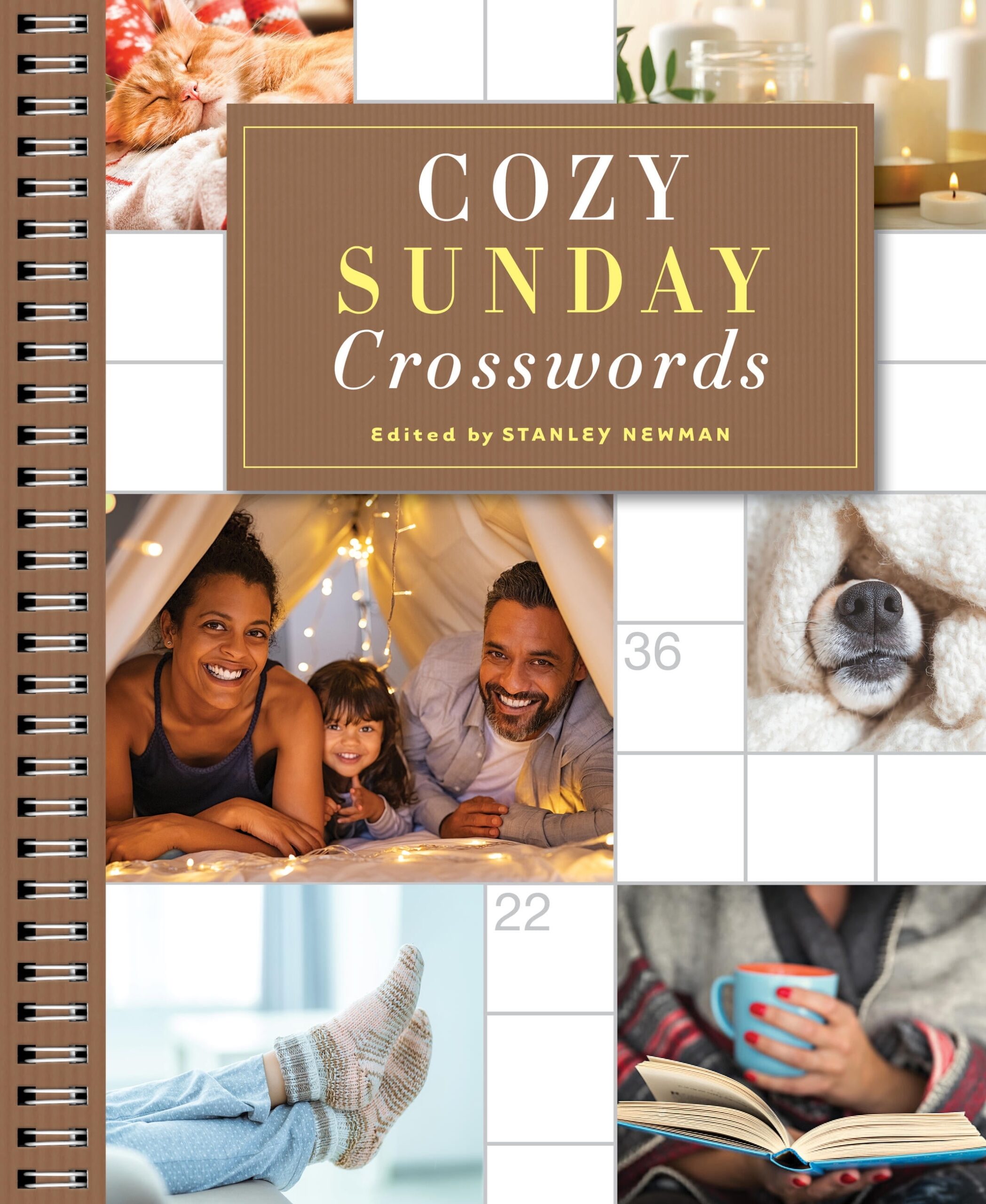 Sunday Crosswords Cozy Sunday Crosswords Spiral Bound Walmart Business Supplies