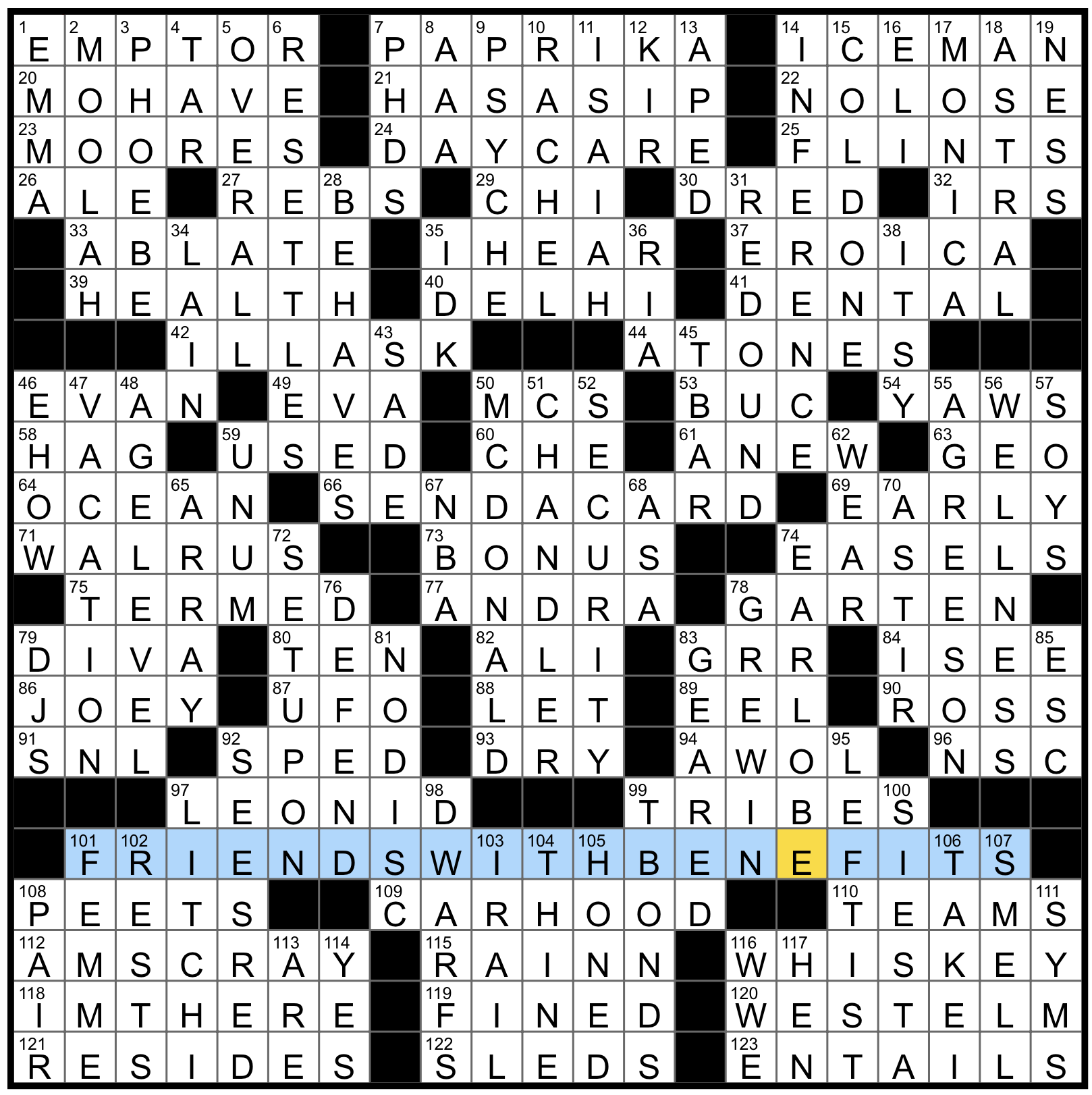 sunday crossword new york times