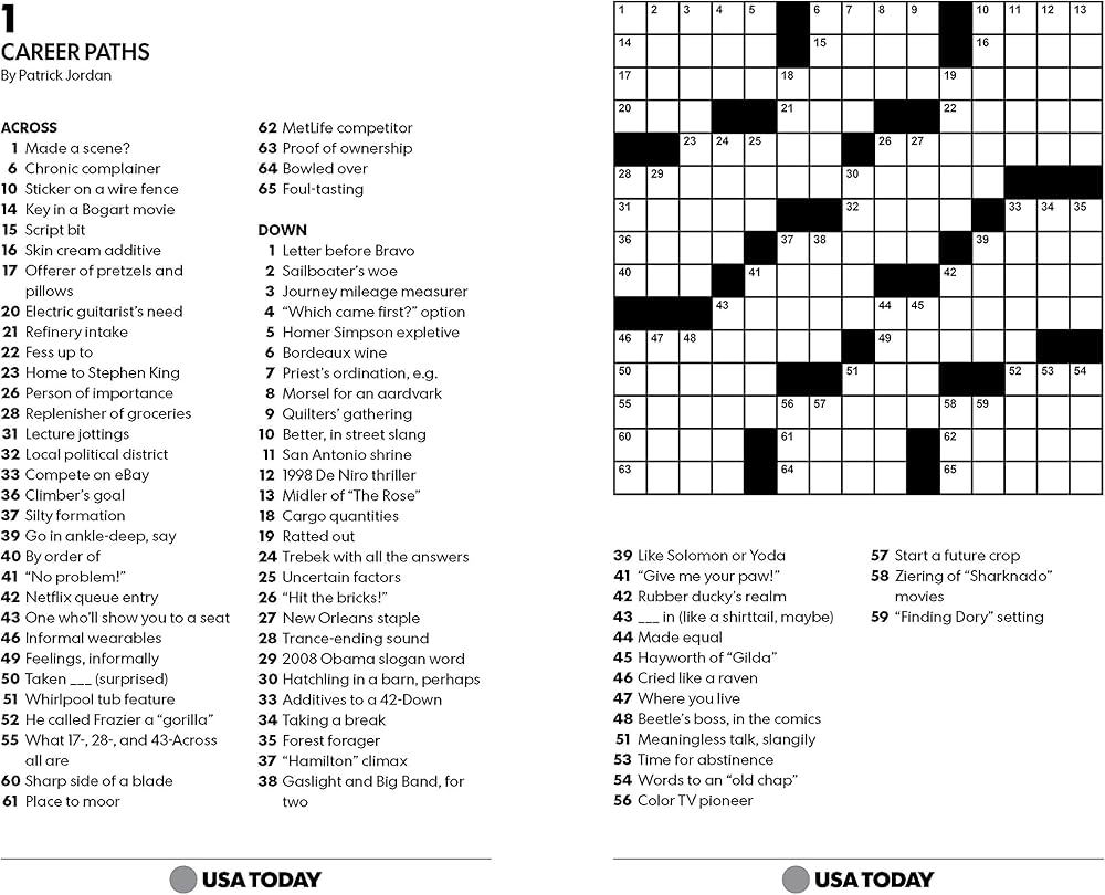 USA TODAY Crossword Super Challenge 2 200 Puzzles USA Today Puzzles Volume 29 USA TODAY 9781524860363 Amazon Books
