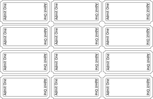 Binder with finished raffle documentation