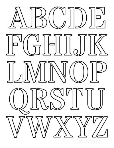 Bold wall art featuring a large letter A