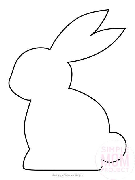 Bright Easter bunny printable page with colors