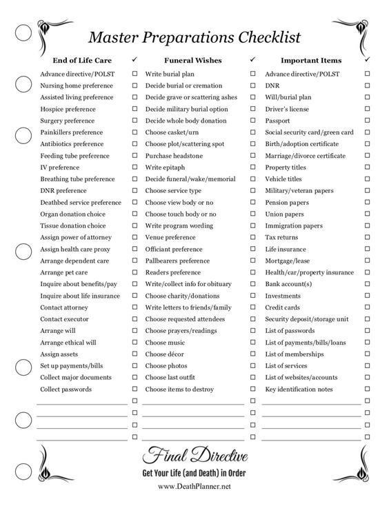 Teacher organizing checklist on desk