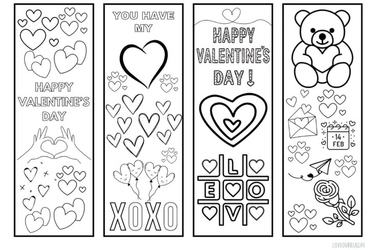 Child coloring a bookmark with animal shapes
