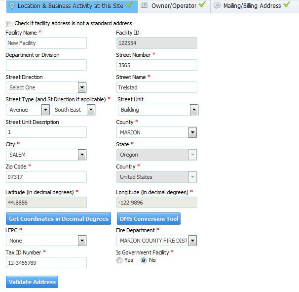 printable form layout with clearly aligned county field