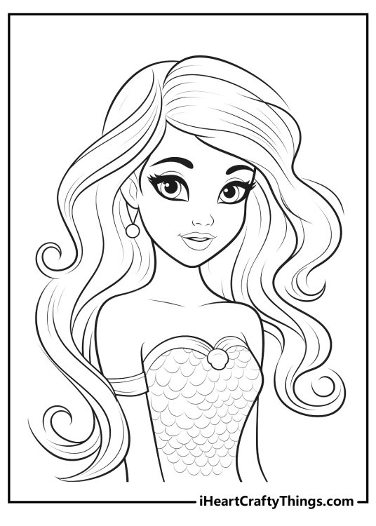 Parent printing halloween barbie coloring pages at kitchen table