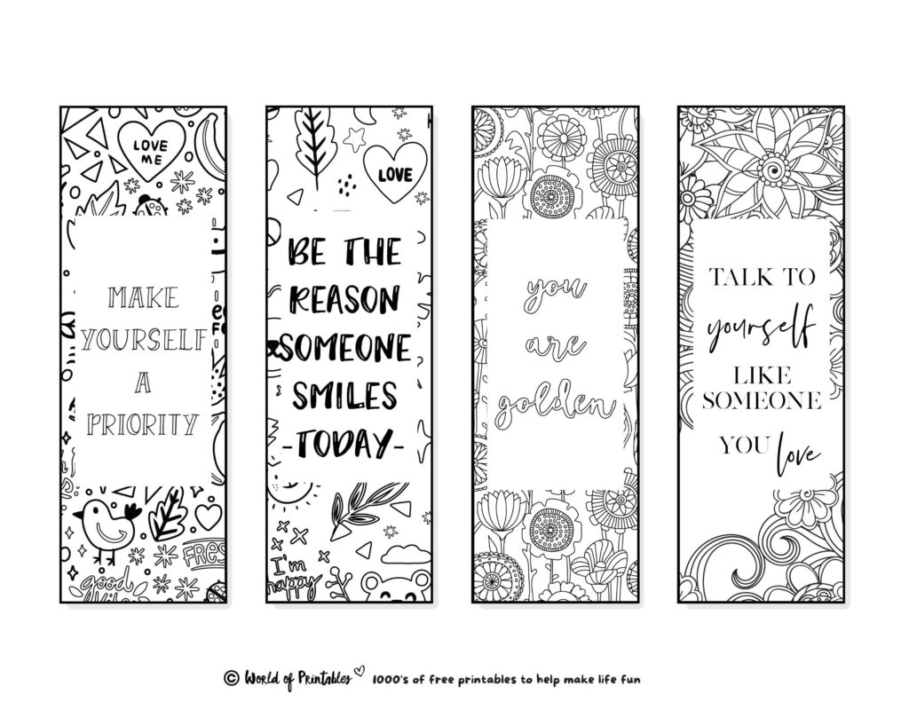 Close up of seasonal themed bookmark in progress