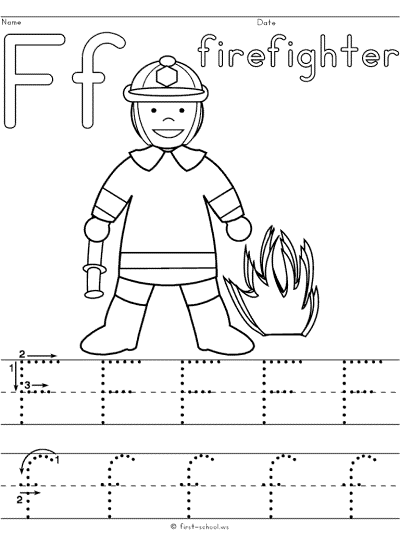Printable fire safety coloring page with clear margins for printing