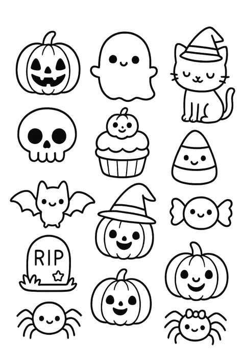 teacher arranging display with halloween clipart printable pieces