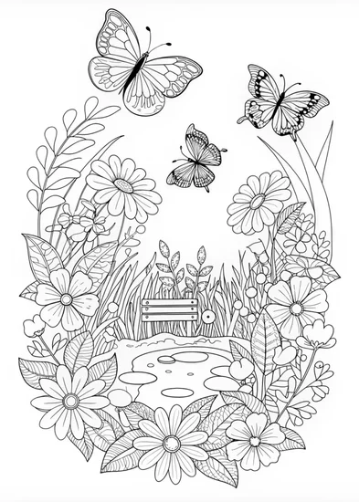Child on a nature walk observing real insects