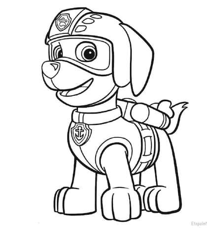 Blank coloring page with geometric shapes
