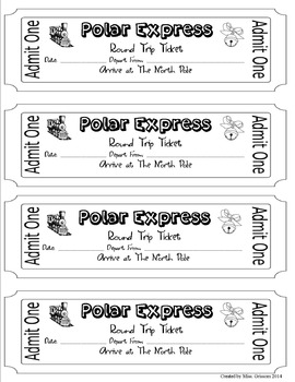 Printable boarding pass style ticket template on paper