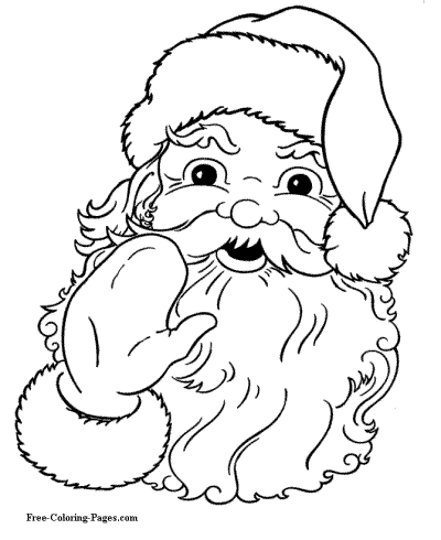 coloring page with reindeer and holly motifs