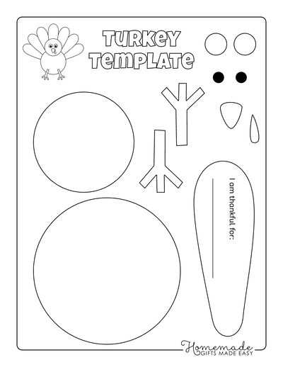 Colorful classroom table with assembled turkey cutout printable sheets